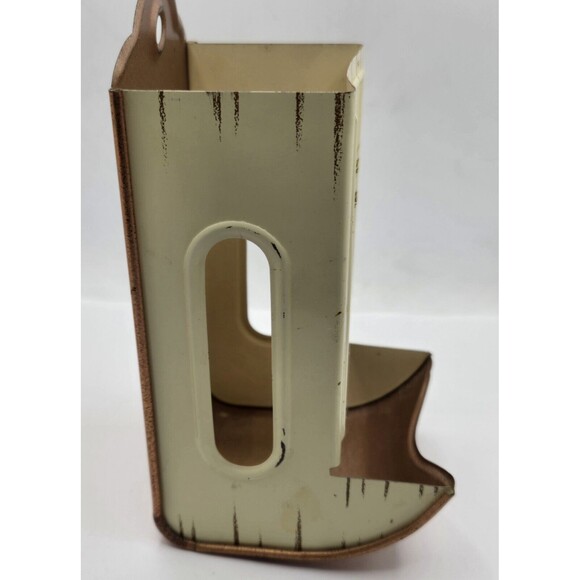 Vintage Match Safe Holder 6" Tall Open Sides for Striking Make Offer - Picture 3 of 12